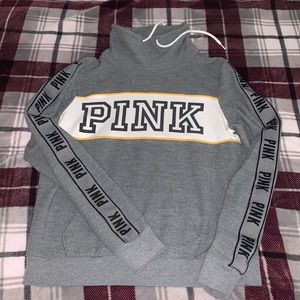PINK turtle neck pullover, Medium